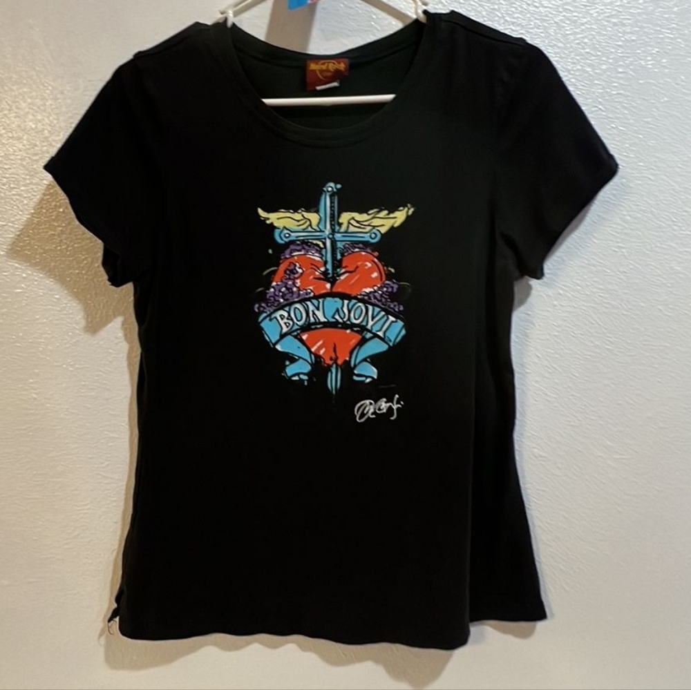 2008 Bon Jovi Hard Rock Cafe tshirt